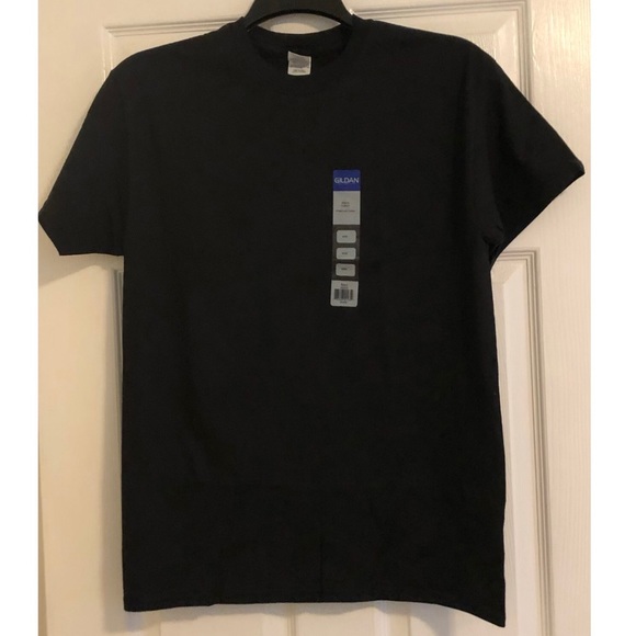 Gildan Other - NWT Gildan Men’s TShirt Preshrunk Cotton BLACK (M)